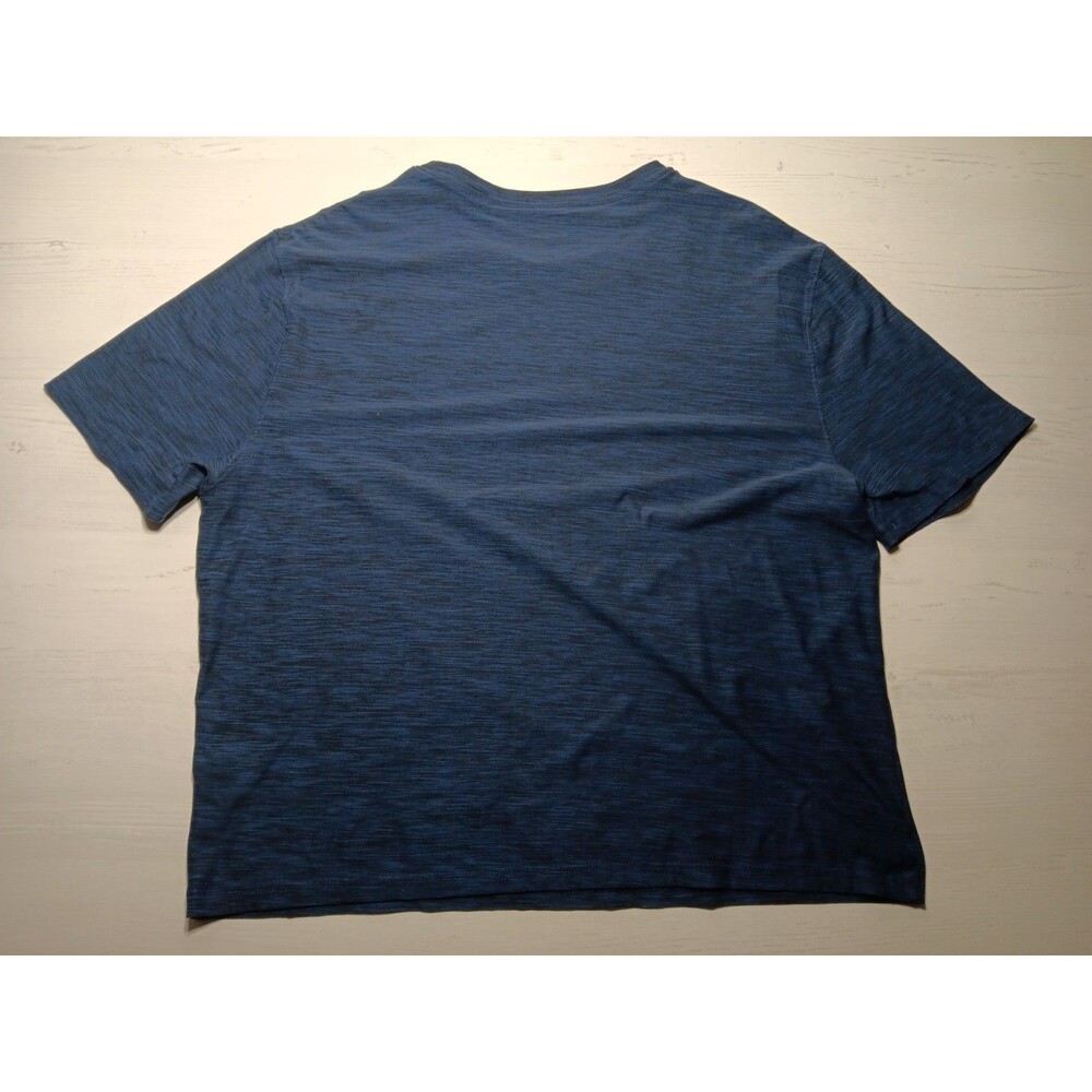 LEG3ND Legend Breathe Men’s T-Shirt Performance Top Heathered Blue Size 3X - Picture 12 of 15